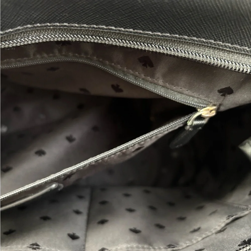 Kate Spade Black Tote with Sleek Design - Picture 9 of 12